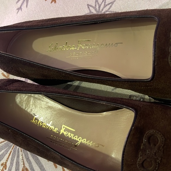 Salvatore Ferragamo Suede Loafers - Picture 8 of 10